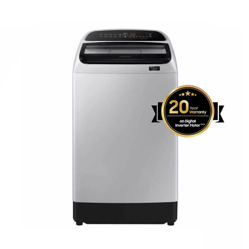 Machine à laver Samsung 12Kg Top Load Silver – WA12T5260BYUL
